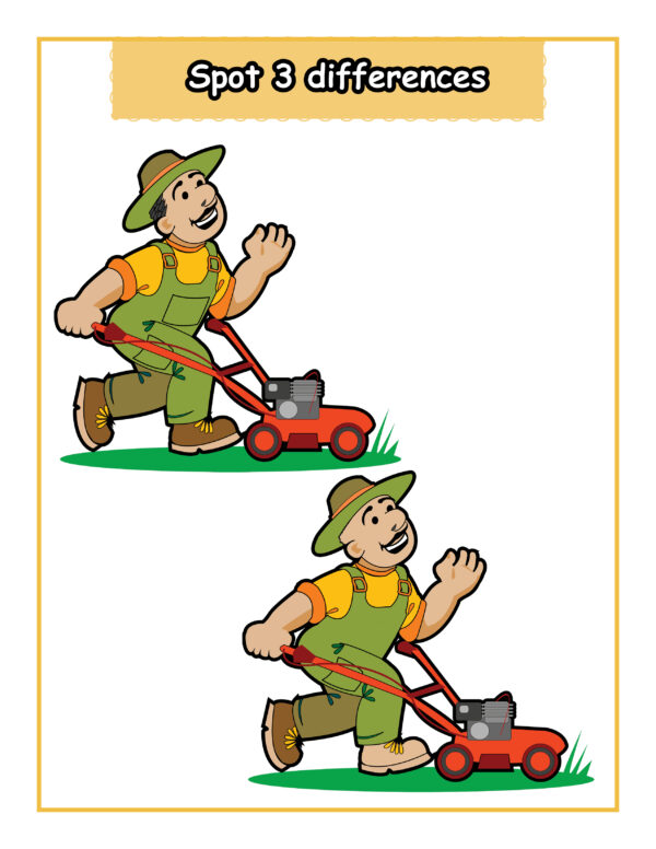 Little Thinker - Spot The Differences for Kids Ages 4-6 - Image 3